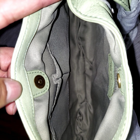 American Leather Company, crossbody, mint color - Picture 8 of 8